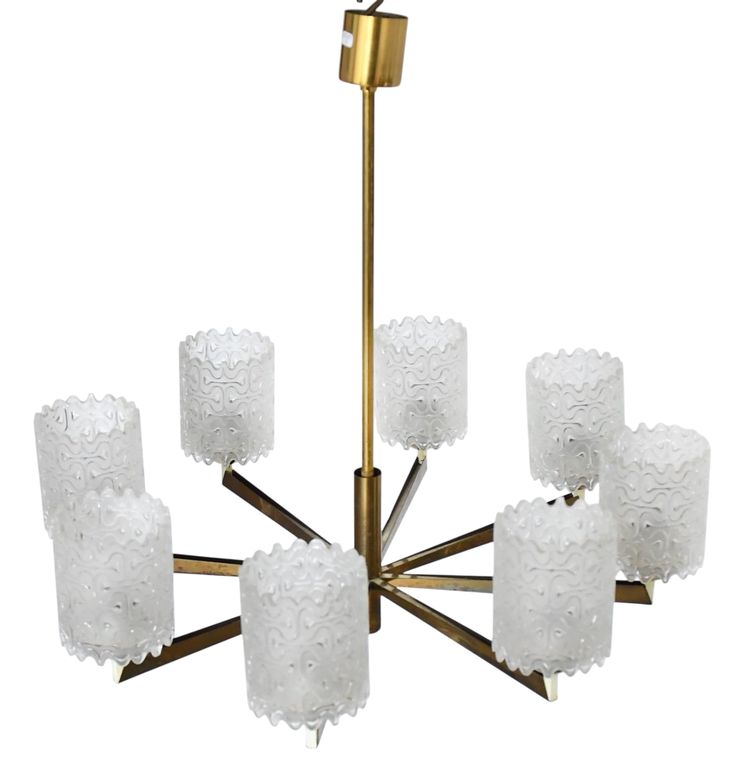 Lampadario vintage degli anni '70