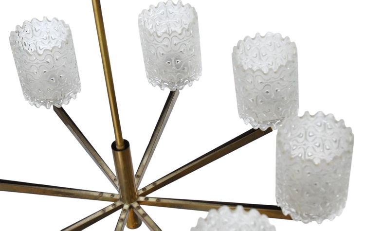 Lampadario vintage degli anni '70