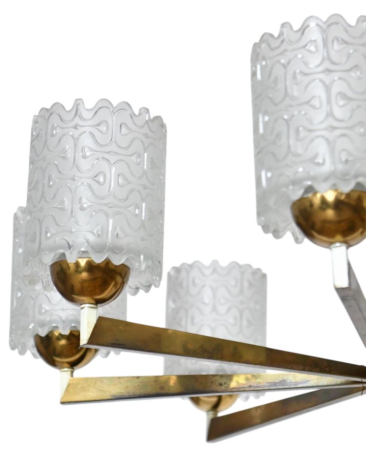 Lampadario vintage degli anni '70