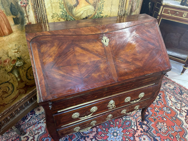 COMMODE SCRIBAN FORMANT SECRETAIRE D’EPOQUE REGENCE