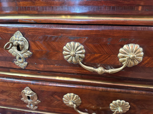 COMMODE SCRIBAN FORMANT SECRETAIRE D’EPOQUE REGENCE