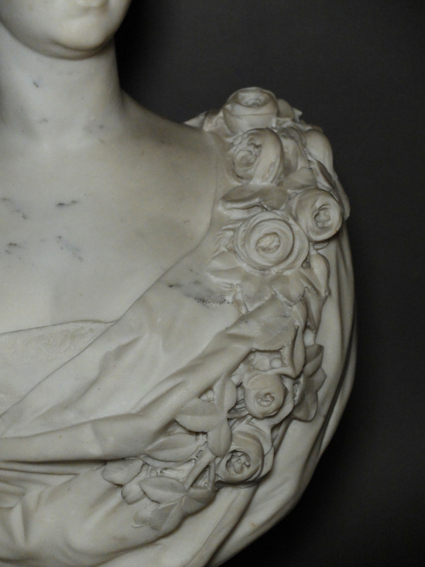 Busto in marmo della principessa de Lamballe