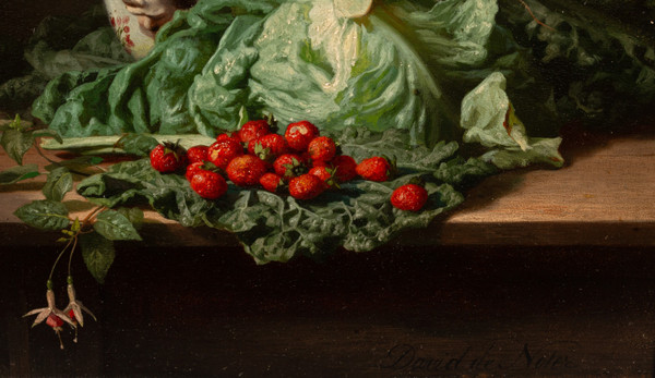 David Émile Joseph de Noter (1825 - 1892) Stillleben