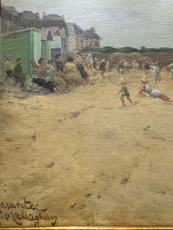 A. O'callaghan (xix-xx) - At Carantec Beach, Brittany,