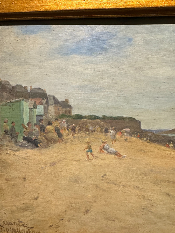 A. O'callaghan (xix-xx) - At Carantec Beach, Brittany,