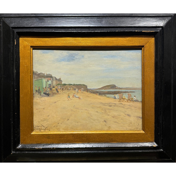 A. O'callaghan (xix-xx) - At Carantec Beach, Brittany,