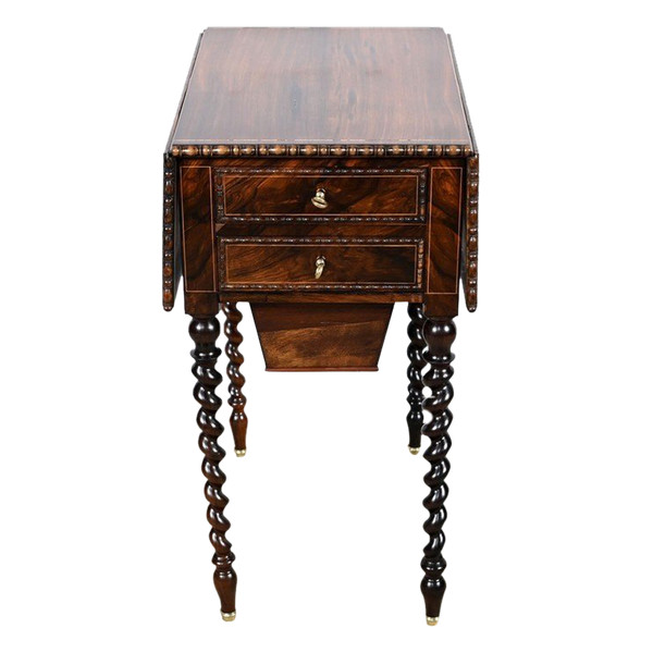 Small Rosewood Coffee Table, Restoration Period – Early 19th Century