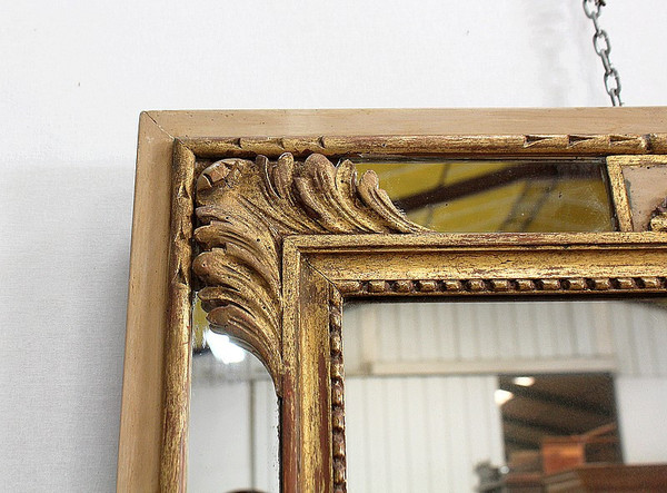 Rectangular Mirror with Parecloses – Early 20th Century