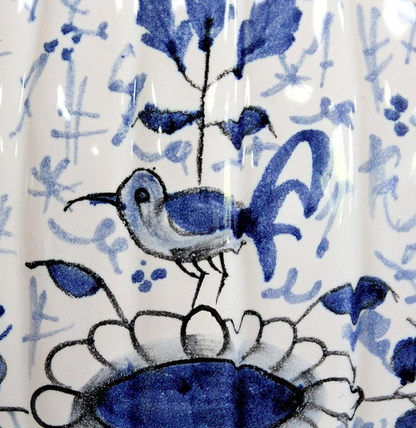 Delft Earthenware Vase – Early 20th Century