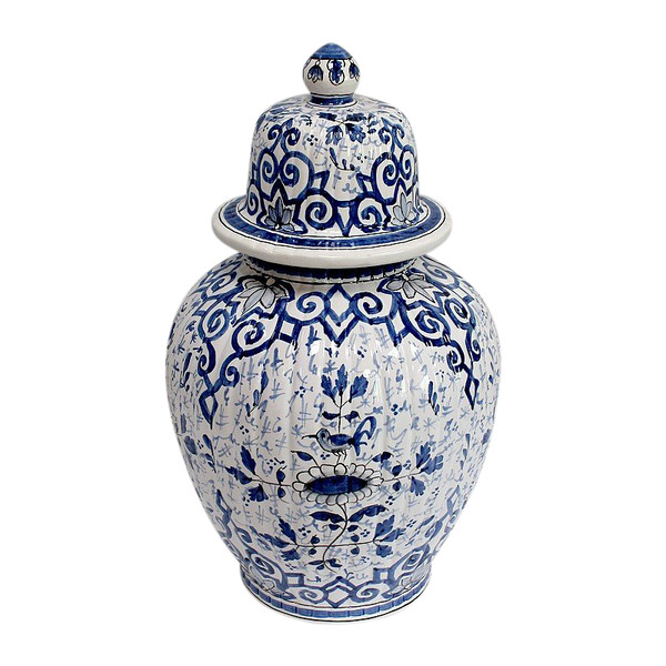 Delft Earthenware Vase – Early 20th Century