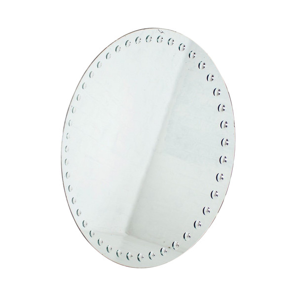 Grand miroir optique style Fornasetti.