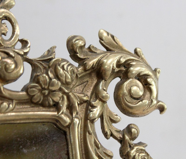 Miroir de Table en Bronze Doré, époque Napoléon III – 2ème partie XIXe