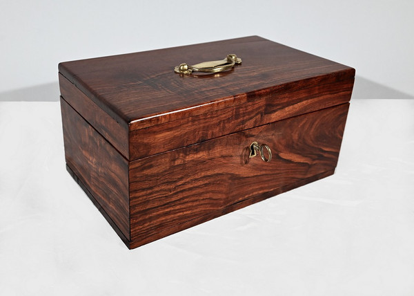 Small Solid Cuban Mahogany Chest – Late 19th Century
