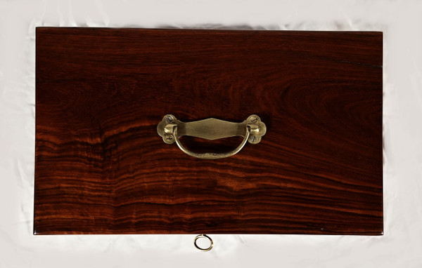 Small Solid Cuban Mahogany Chest – Late 19th Century