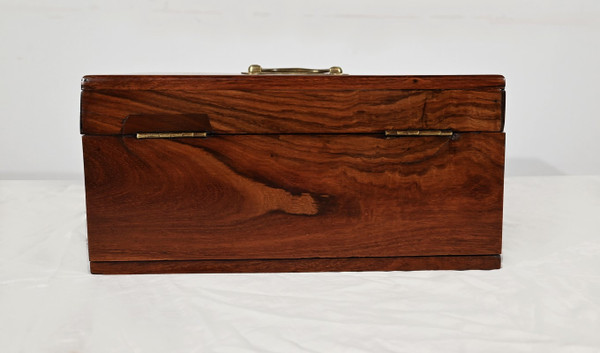 Small Solid Cuban Mahogany Chest – Late 19th Century