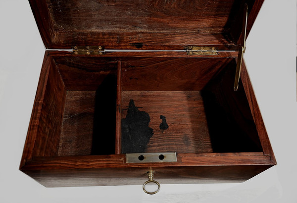 Small Solid Cuban Mahogany Chest – Late 19th Century