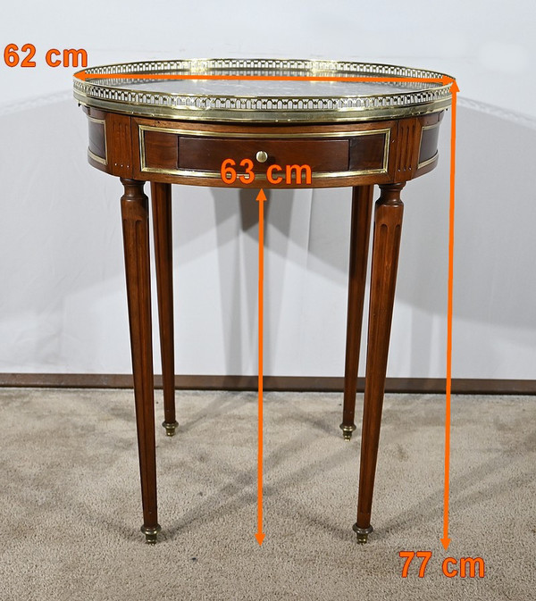 Table Bouillotte en Acajou, époque Louis XVI – XVIIIe
