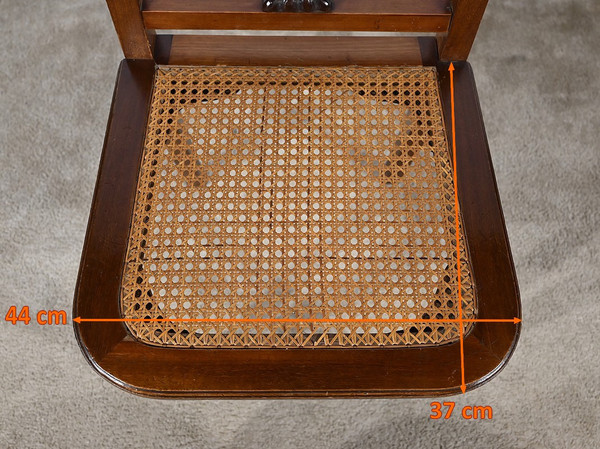 Paire de Chaises en Acajou, style Directoire – Fin XIXe