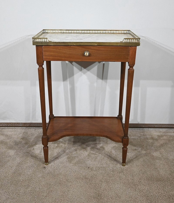 Petit Table d’Appoint en Acajou, style Louis XVI – Début XXe