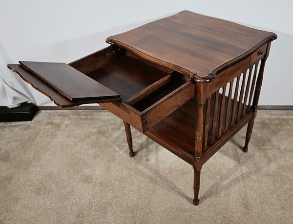 Solid Walnut Writing Table - early 20th century