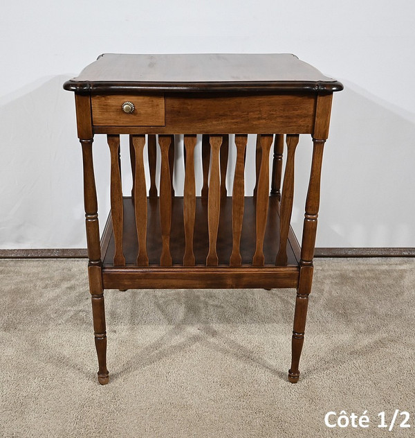 Solid Walnut Writing Table - early 20th century