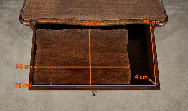 Solid Walnut Writing Table - early 20th century