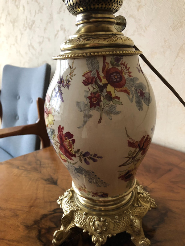 Oil lamp, Sareguemines earthenware