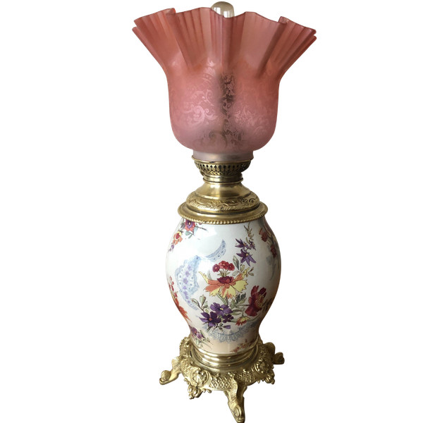 Oil lamp, Sareguemines earthenware