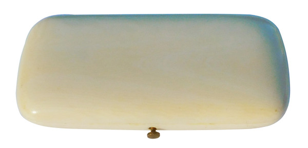 Nécessaire De Couture En Or Deux Couleurs Napoléon III Coffret Ivoire