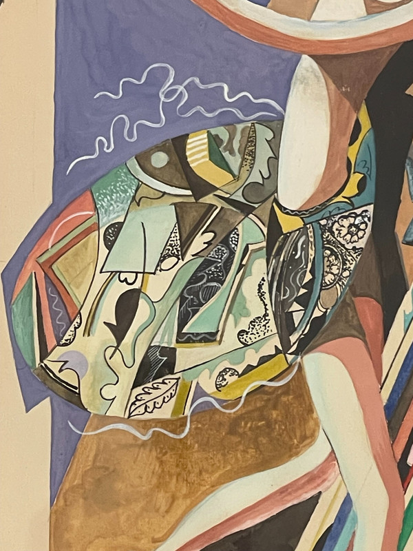 TSCHECHONIN Serge Wassiljewitsch (1878-1936) Entwurf einer Theaterdecke, 1930