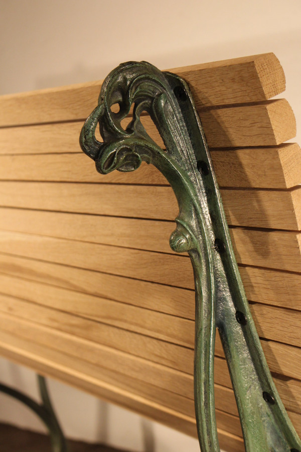 Jugendstil-Bank von Hector Guimard