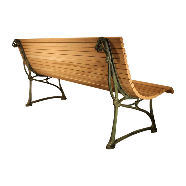Jugendstil-Bank von Hector Guimard