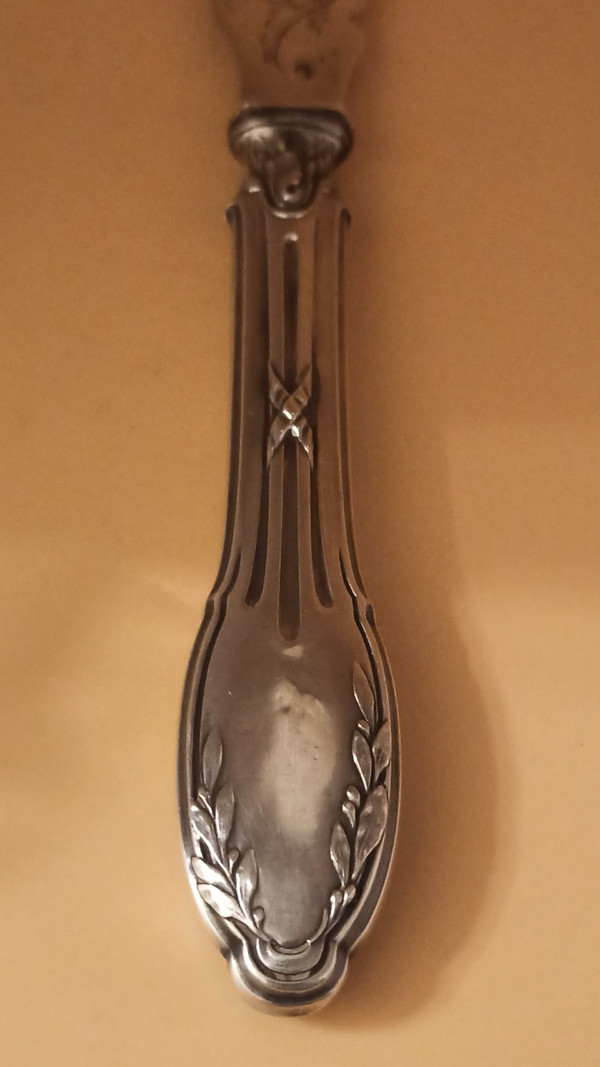 Solid silver pâté knife