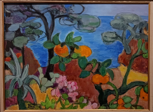 GEORGETTE TAVE 1925/2006 ARANCI A MENTONE