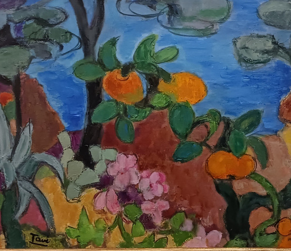 GEORGETTE TAVE 1925/2006 ARANCI A MENTONE