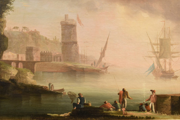 Vue De La Côte Méditerranéenne, Charles François De Marseille (Marseille 1700 - Berlin 1782)