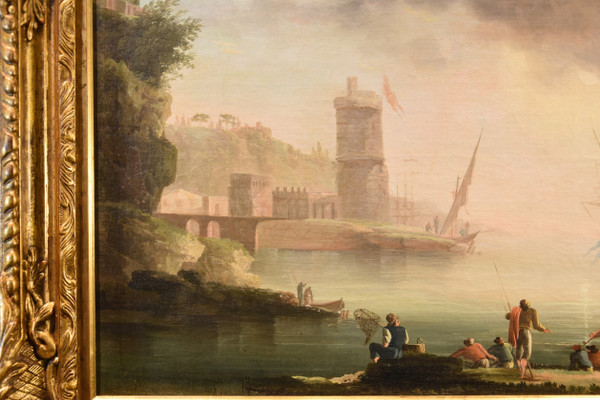 Vue De La Côte Méditerranéenne, Charles François De Marseille (Marseille 1700 - Berlin 1782)