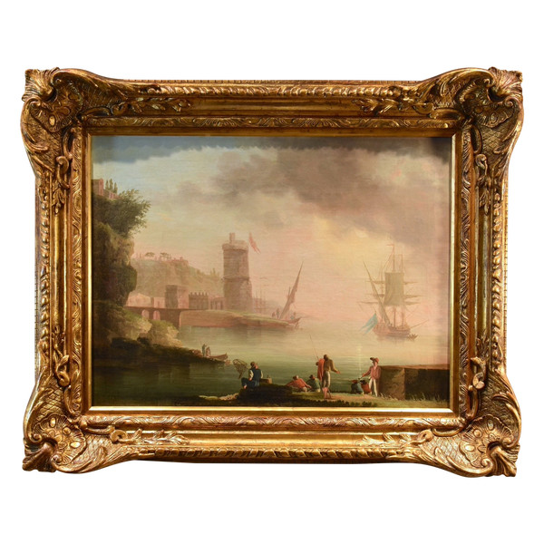 Vue De La Côte Méditerranéenne, Charles François De Marseille (Marseille 1700 - Berlin 1782)