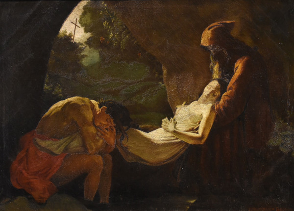 La deposizione di Atala, Anne-Louis Girodet de Roussy-Trioson (Montargis, 1767 – Parigi, 1824)