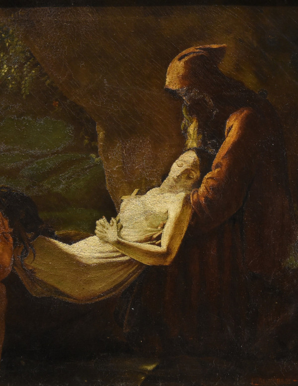 La deposizione di Atala, Anne-Louis Girodet de Roussy-Trioson (Montargis, 1767 – Parigi, 1824)