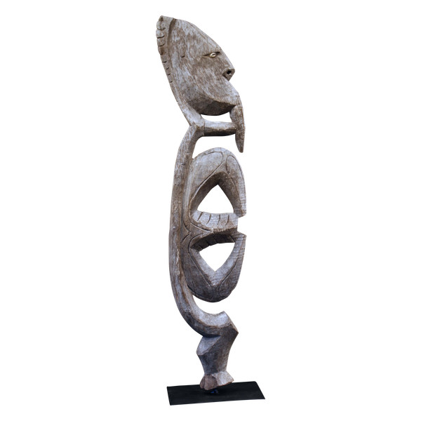 Yipwon cult figure, sculpture, tribal art, Papua New Guinea, oceanic art, Oceania