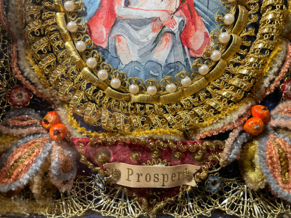 Le Roseau De Saint Prosper- Reliquary frame About 1800