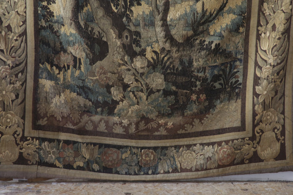 Verdure tapestry, Marche workshops (Aubusson region), late 17th - early 18th century
