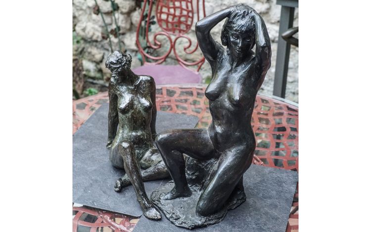 Marie Josèphe BOURRON, Scultura in bronzo