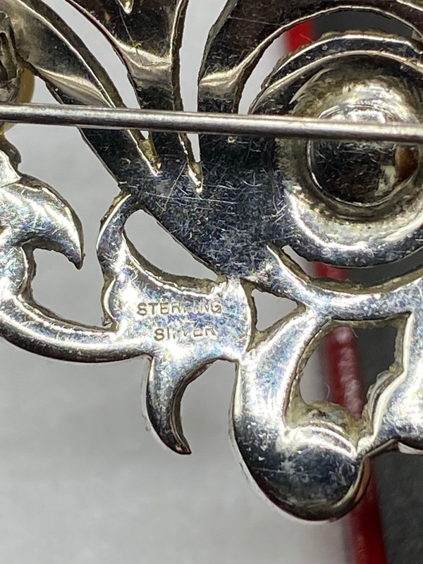 SPILLA IN ARGENTO MASSICCIO