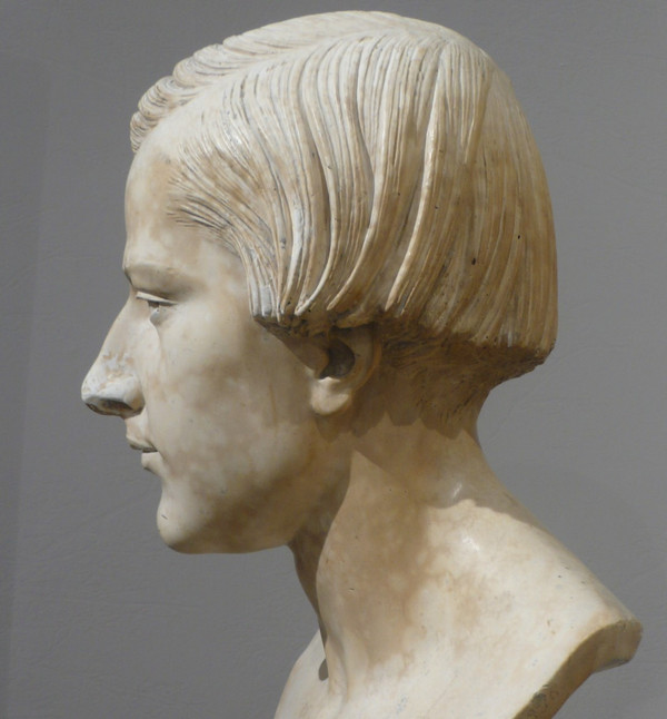 Rubinstein Par Hippolyte Ferrat  Buste En Plâtre 19ème