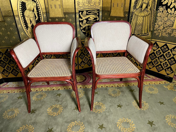 Pair of armchairs - Bergères Thonet