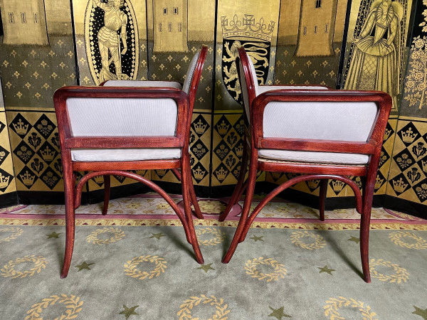 Pair of armchairs - Bergères Thonet