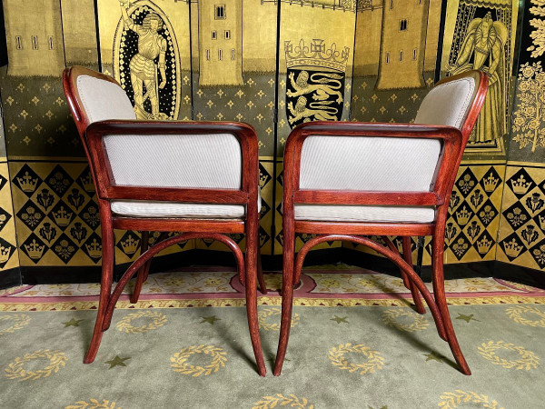 Pair of armchairs - Bergères Thonet