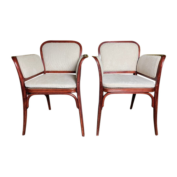 Pair of armchairs - Bergères Thonet